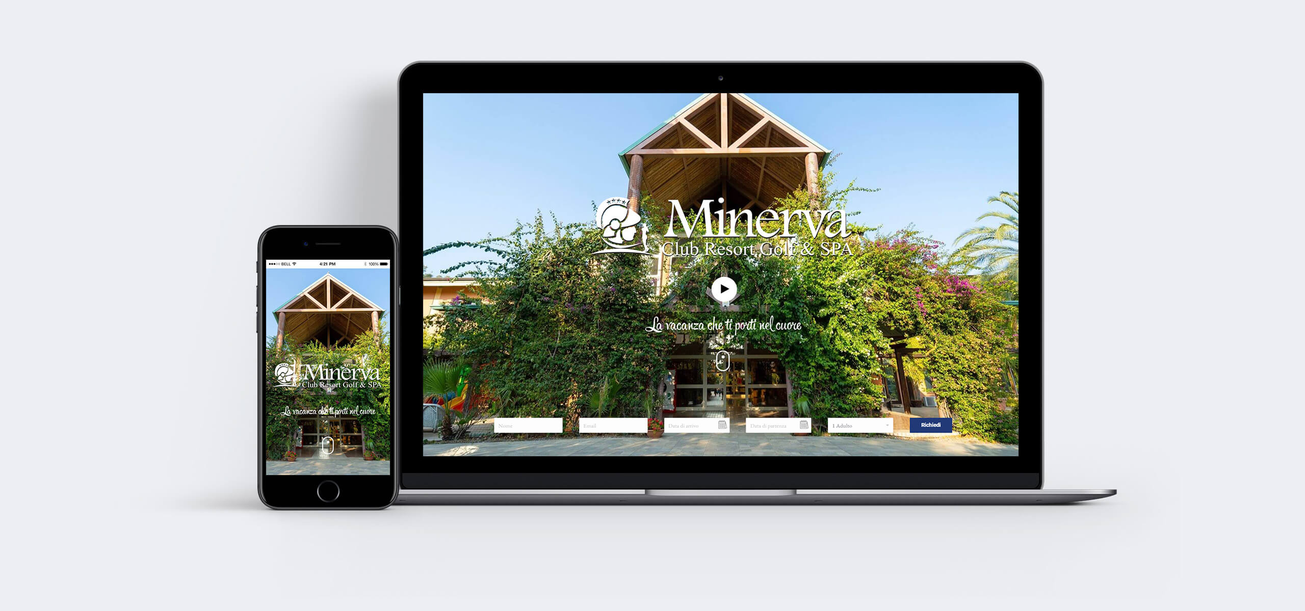 Immagine di presentazione del website Minerva Club Resort